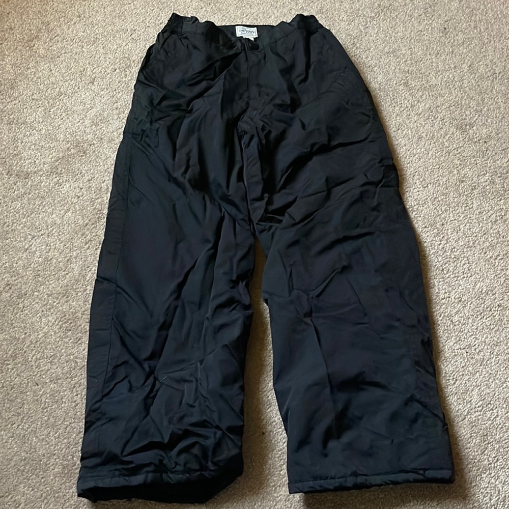 Children’s Place plain black snow pants